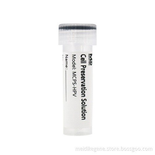 Cell Preservation Solution for HPV Test